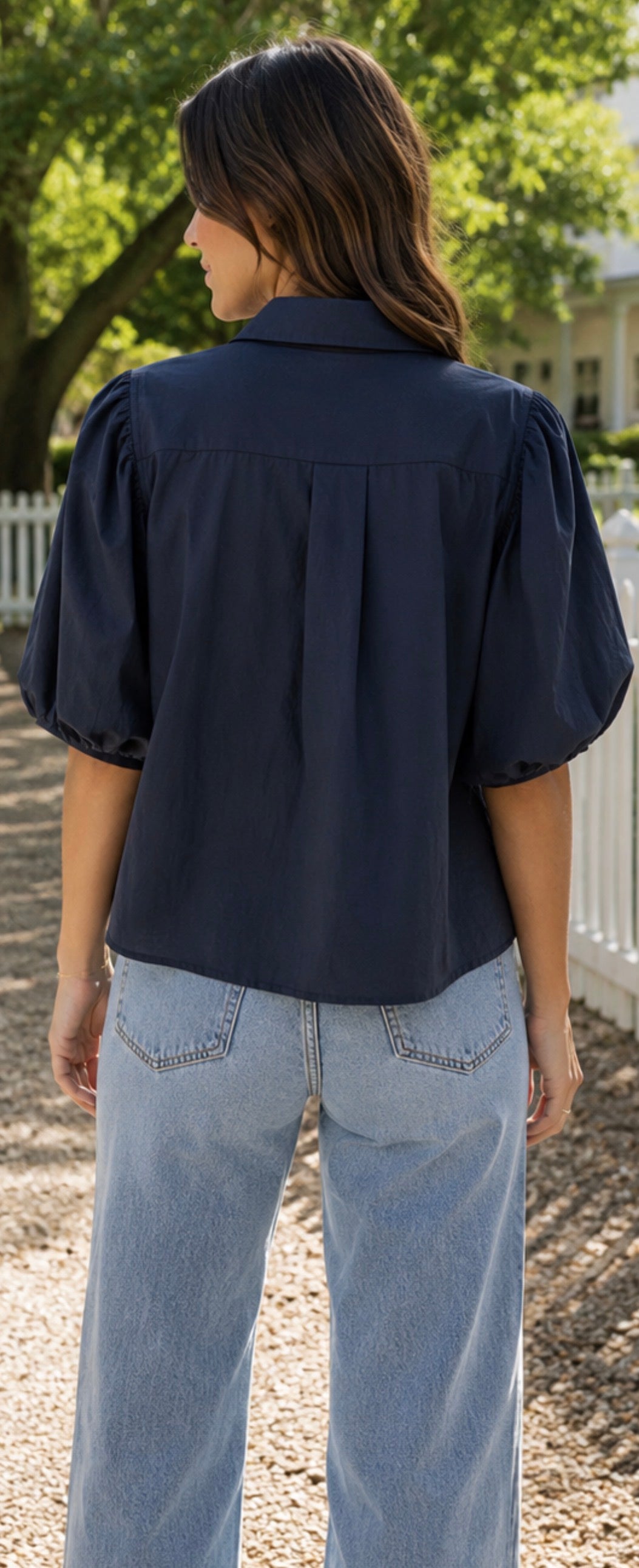 Raegan Top | Navy