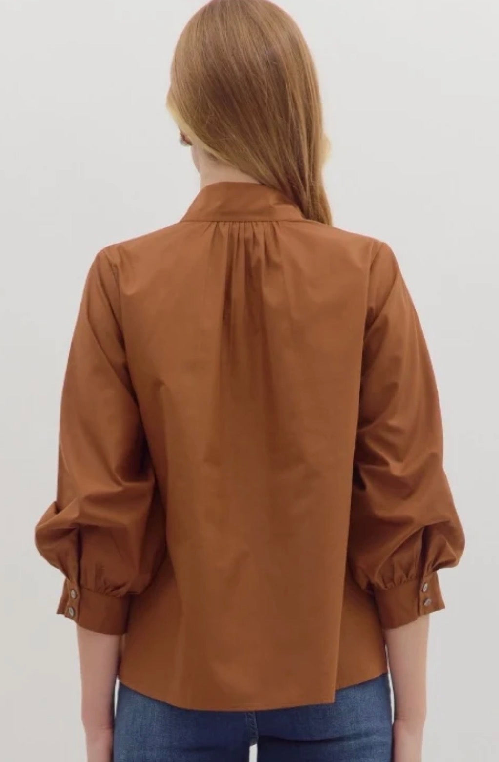 Tasha Top | Burnt Orange