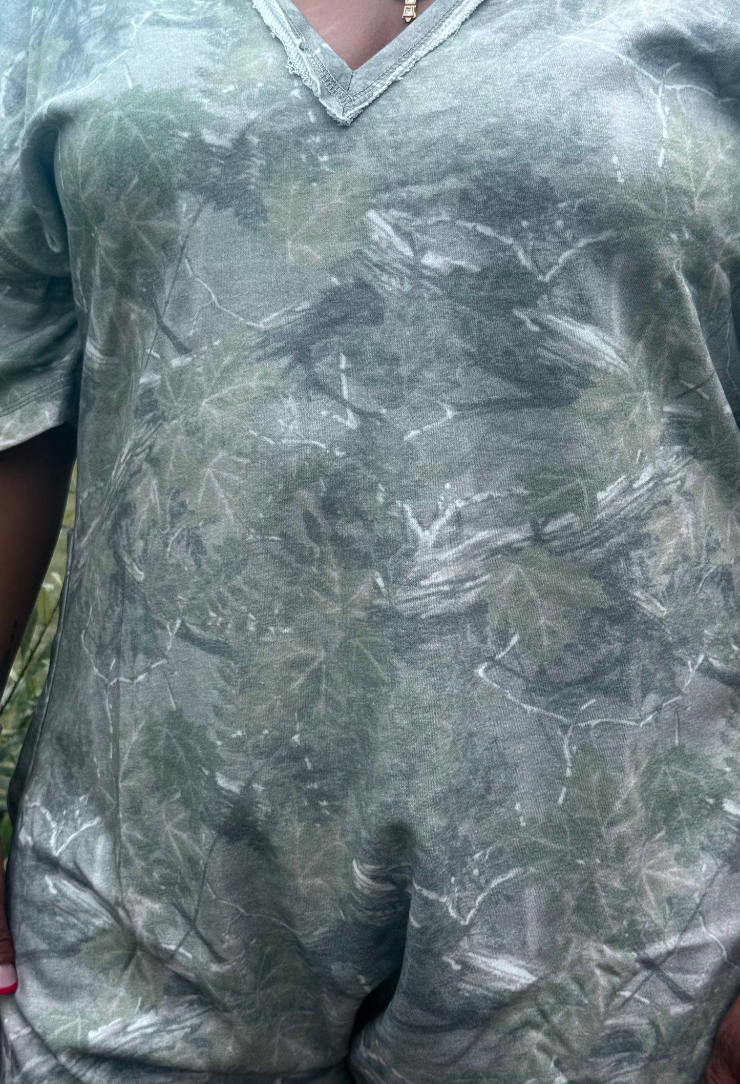 Reversible Camo Romper