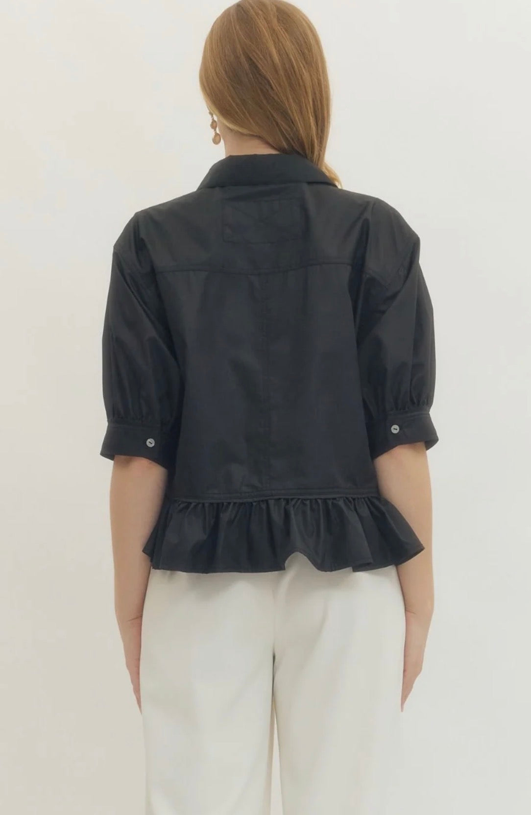 Martha Top | Black