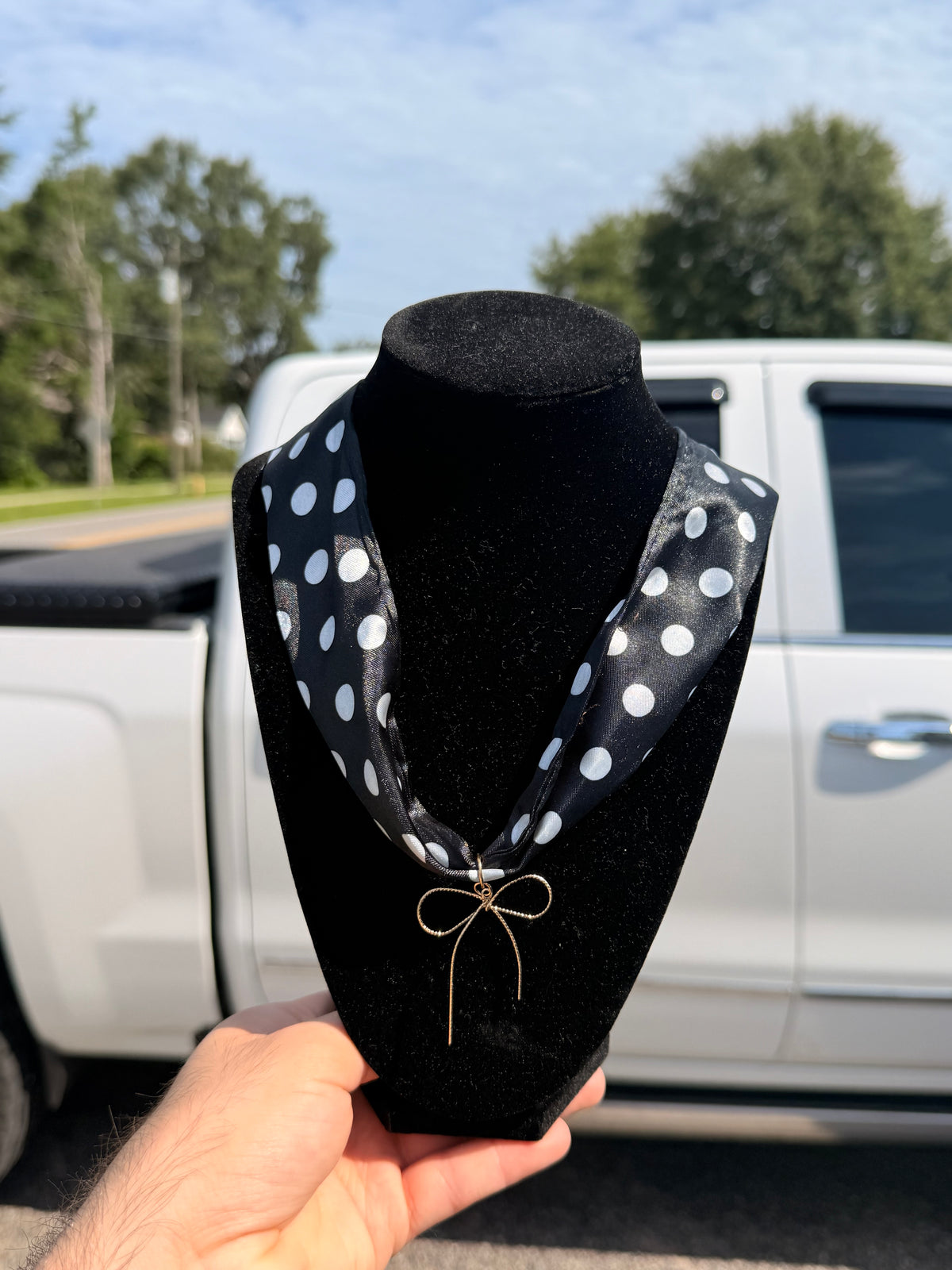 Scarf Necklace | Ribbon