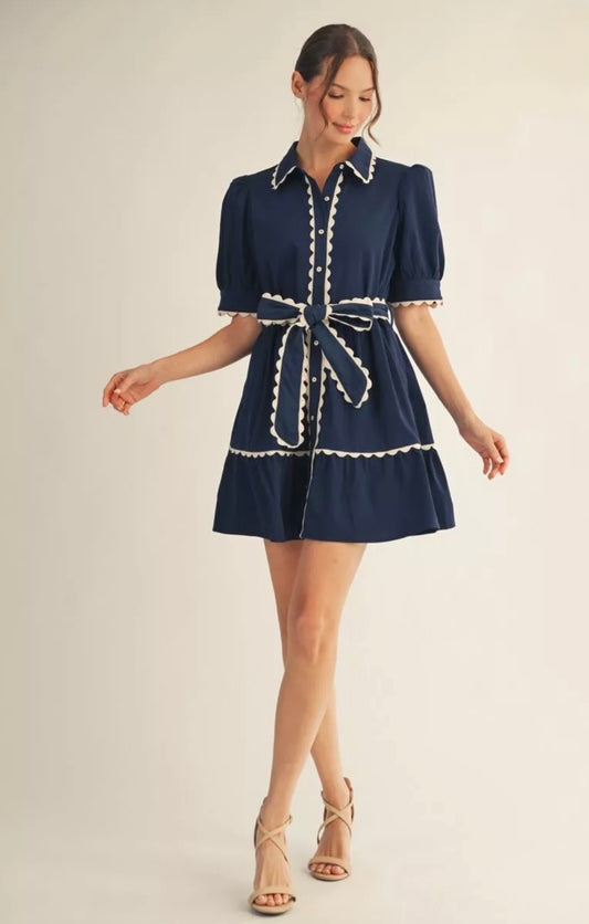 Jessica Mini | Navy