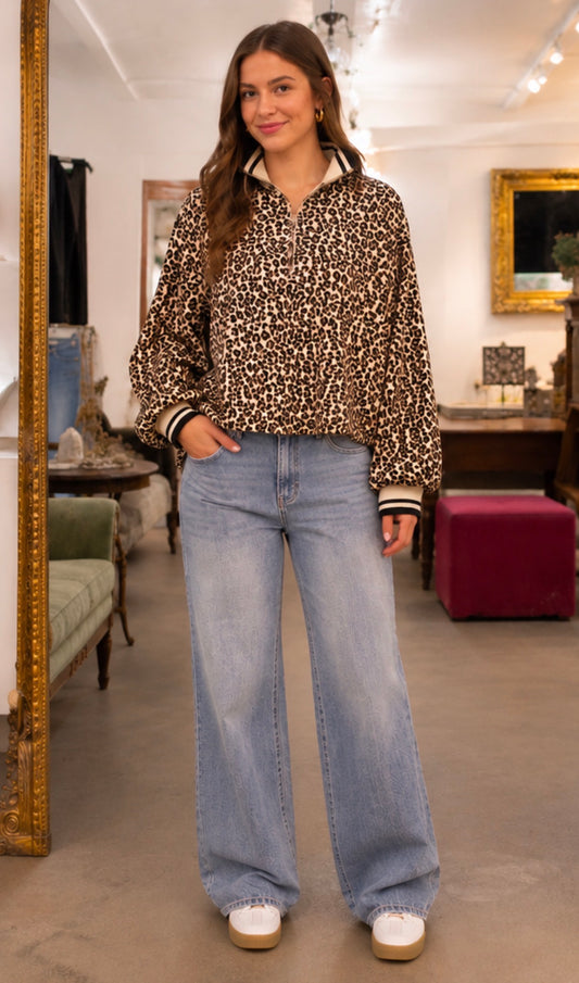 Willow Top | Leopard