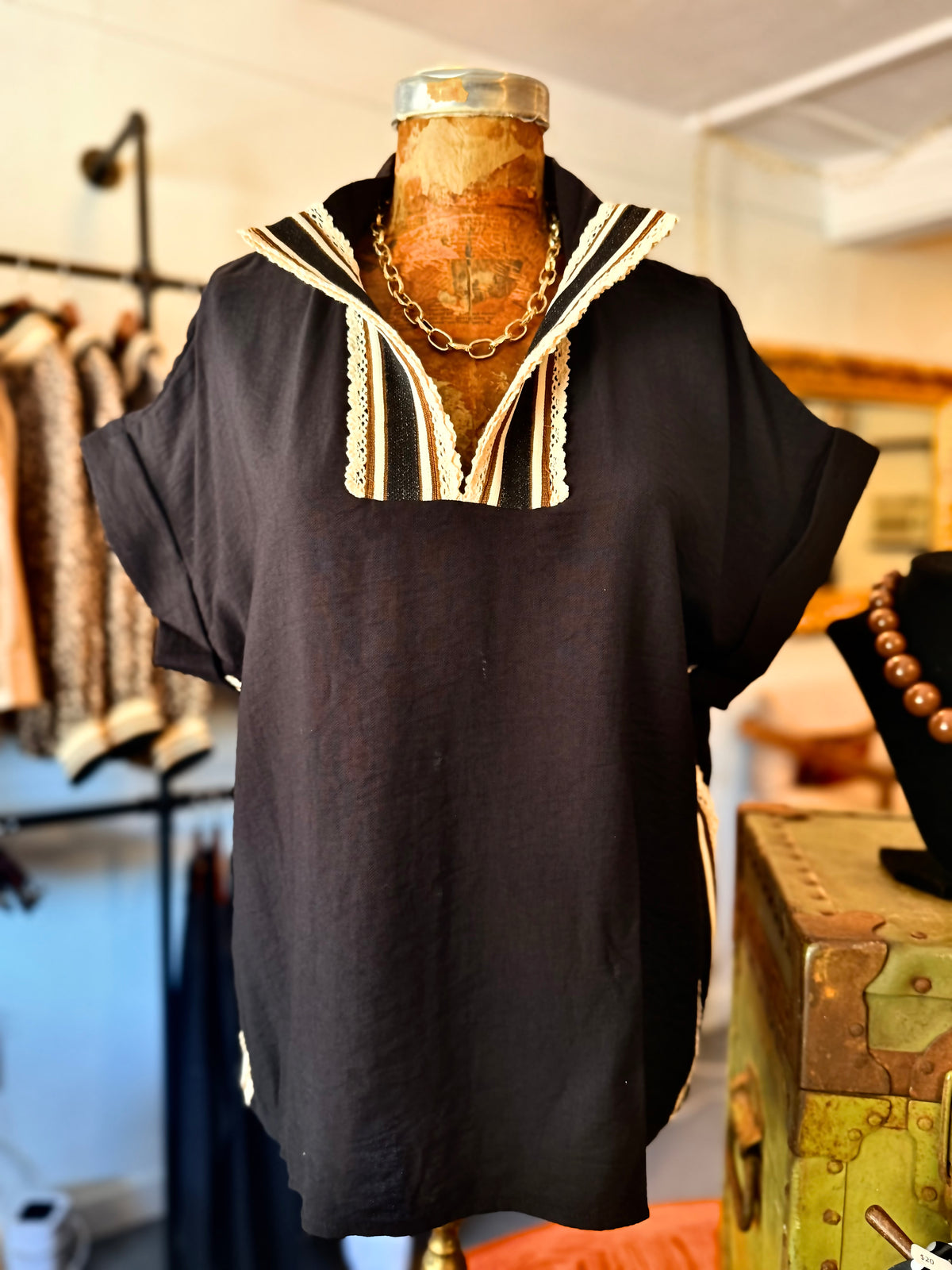 Gabrielle Blouse | Black