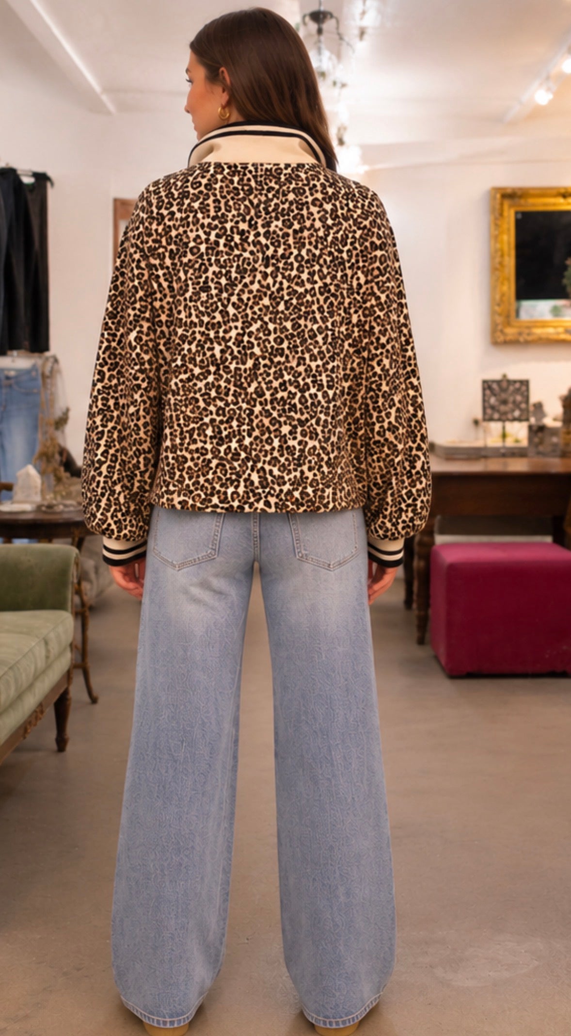 Willow Top | Leopard