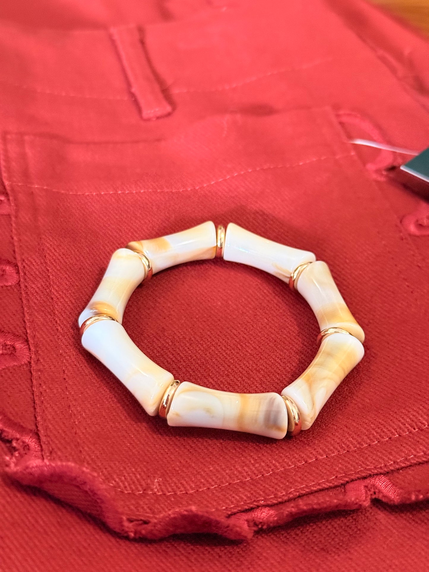 Bamboo Stretch Bracelet | Multiple Colors