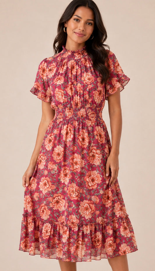 Jessica Midi | Plum