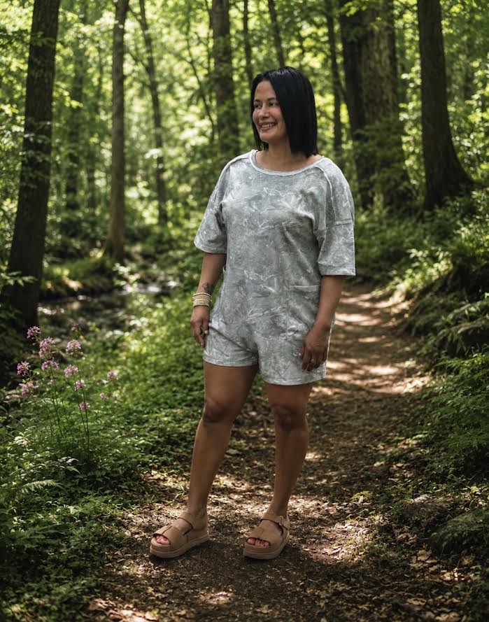 Reversible Camo Romper