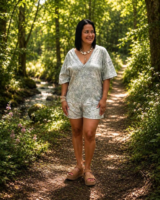 Reversible Camo Romper